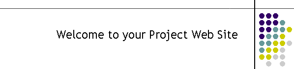 Welcome to your Project Web Site